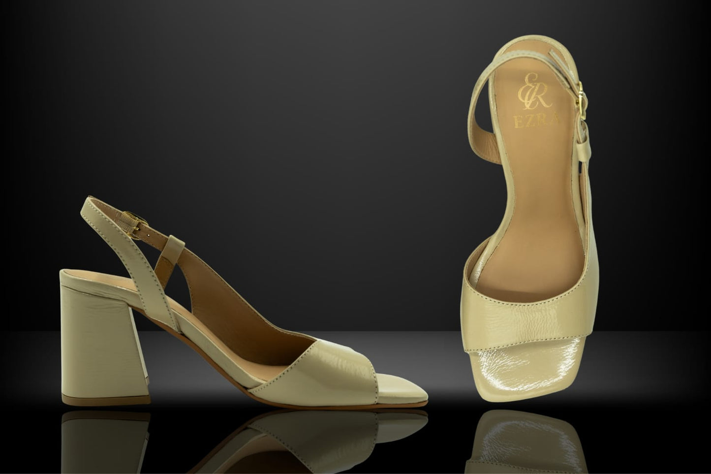 " Sabbia D’Oro" Nude Block Sling