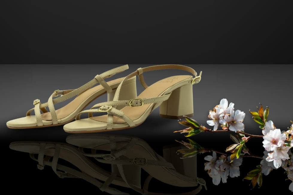 " Luna Nuda " Sandal Heels