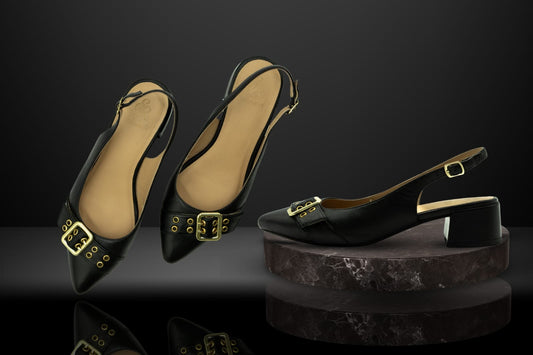 " Noir Bellezza " Buckle Sling Charm