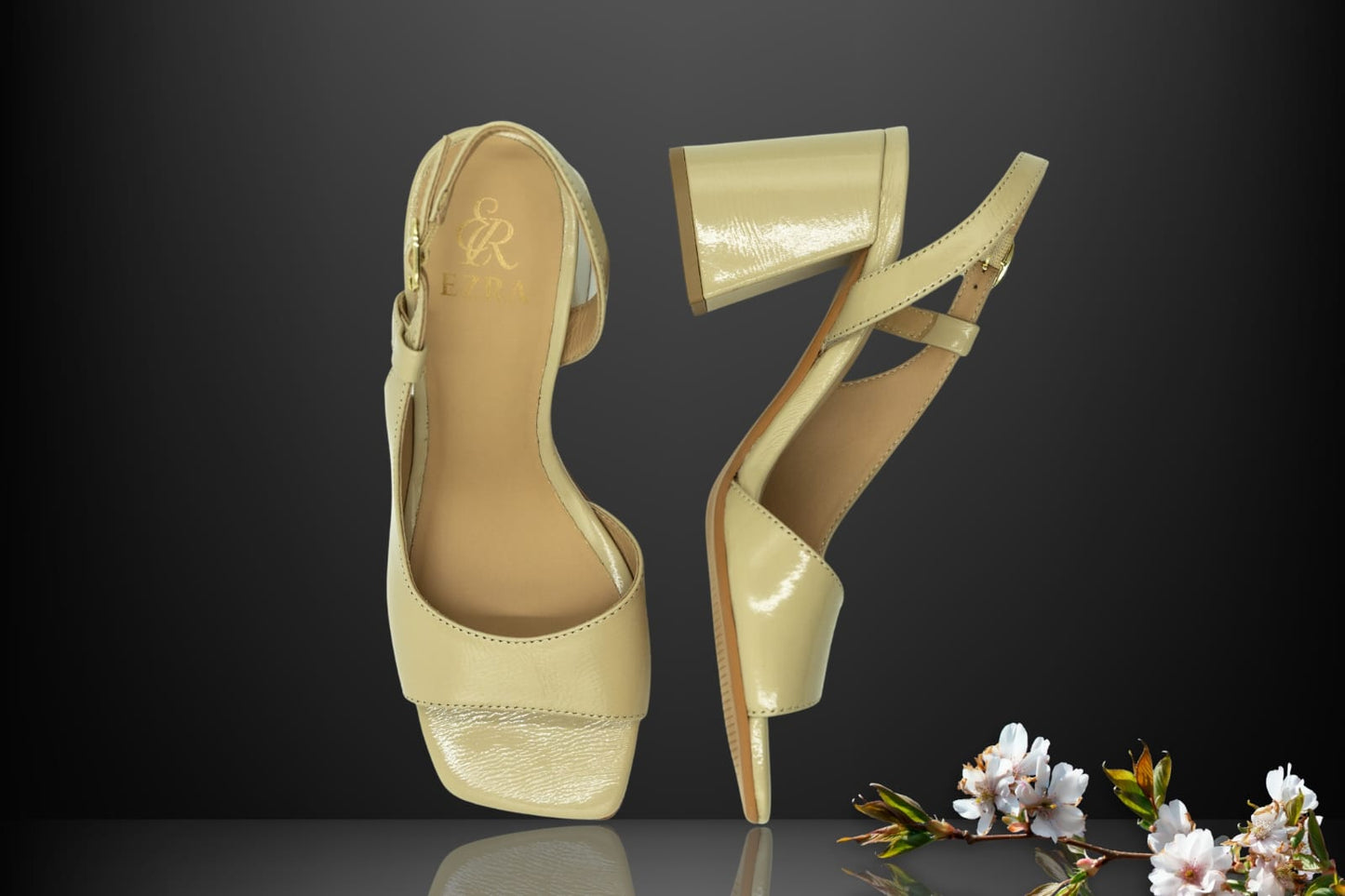 " Sabbia D’Oro" Nude Block Sling