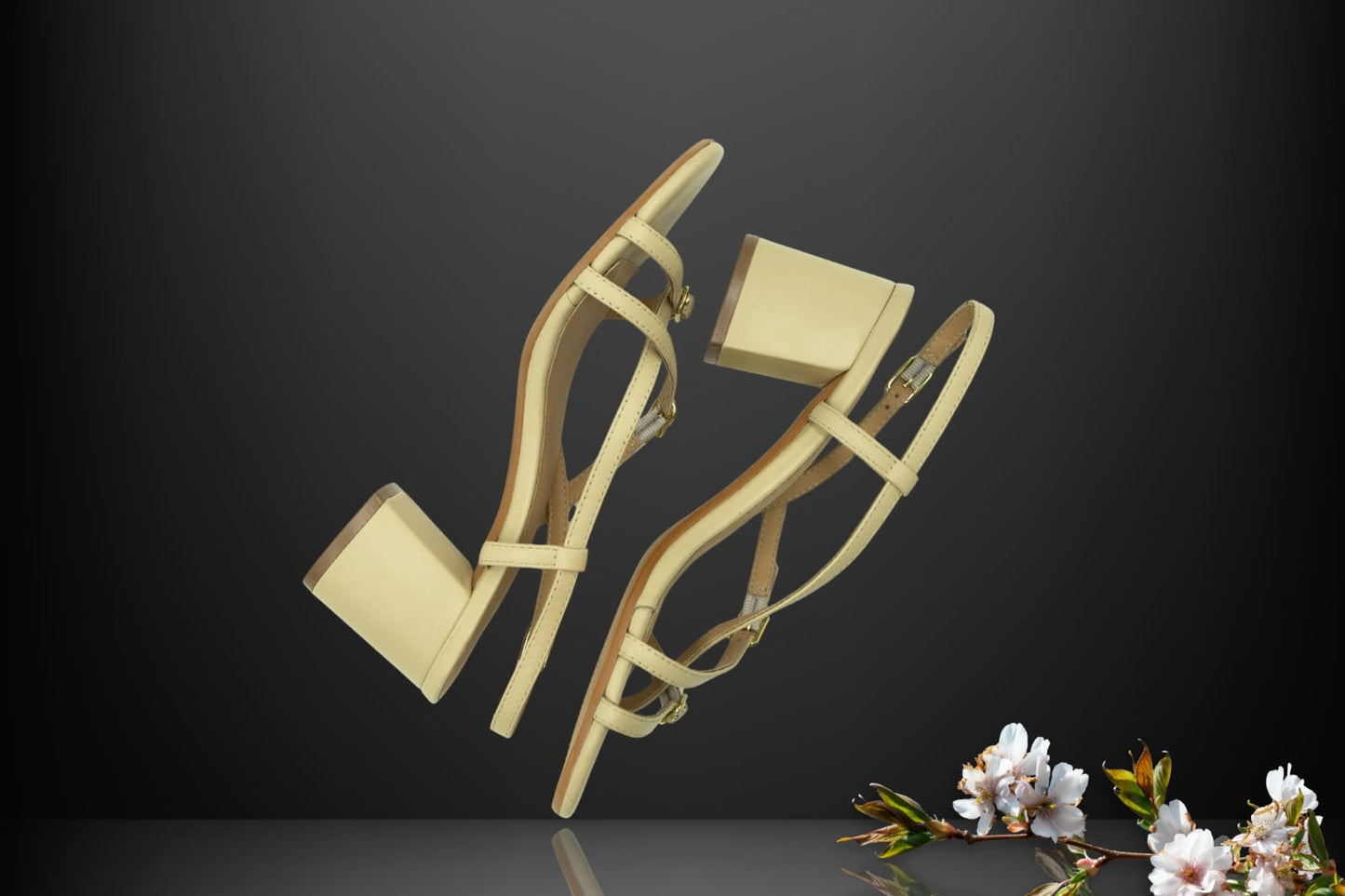 " Luna Nuda " Sandal Heels