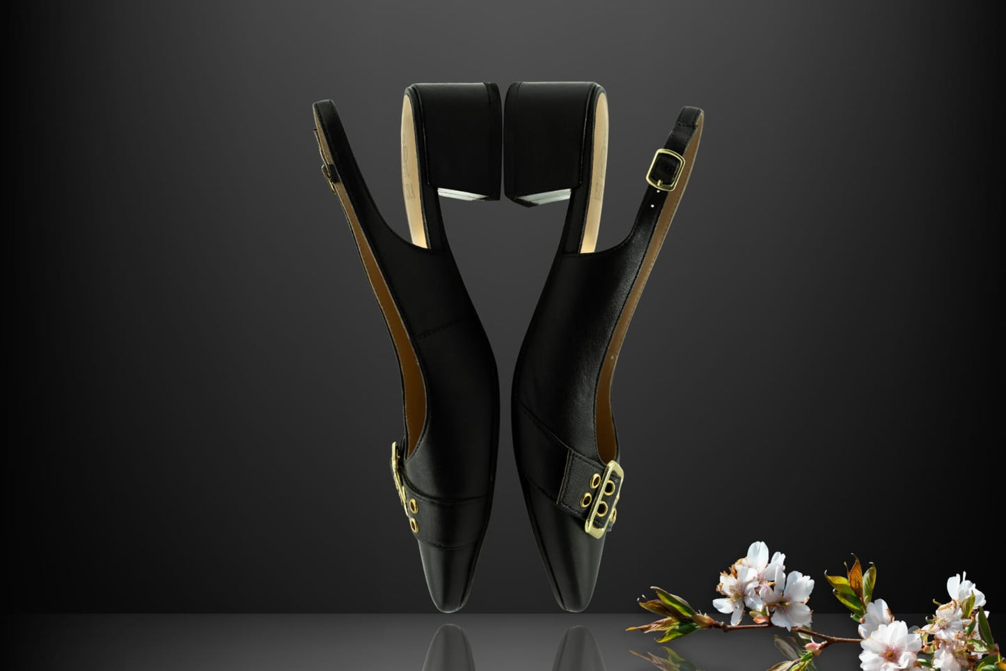 " Noir Bellezza " Buckle Sling Charm