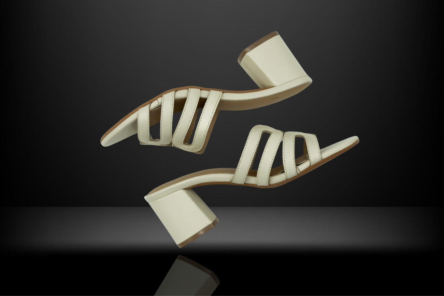 " Linea Bianca" Ivory Slide Charm
