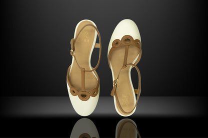 " Bella Circolare "  Block  Heels